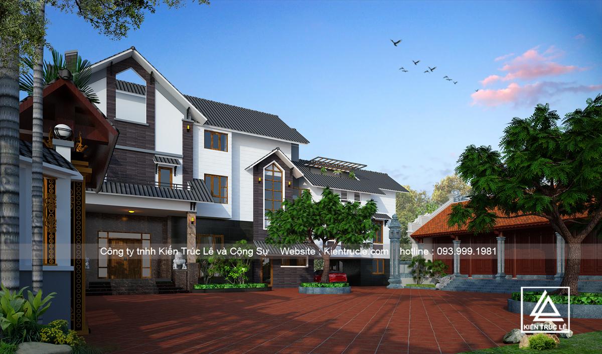 Các mẫu nhà sân vườn đẹp
