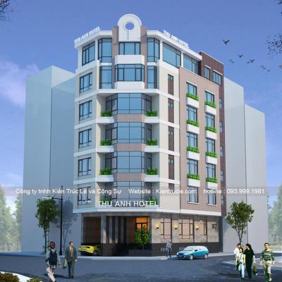 Mẫu khách sạn mini 7 tầng