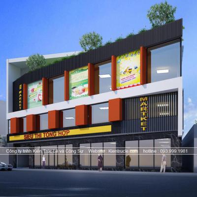 Nhà ở kết hợp siêu thị mini