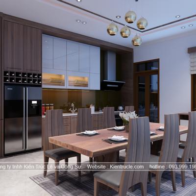 Thiết kế bếp ăn đẹp