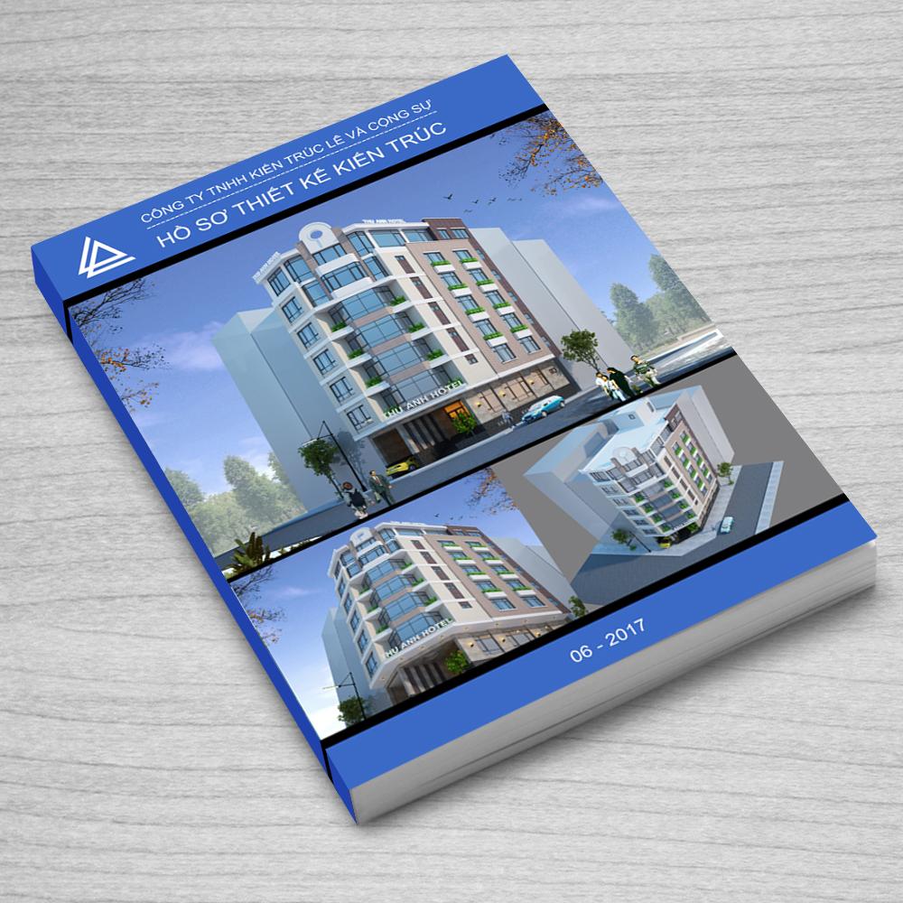 Bản vẽ thiết kế mặt tiền khách sạn mini đẹp