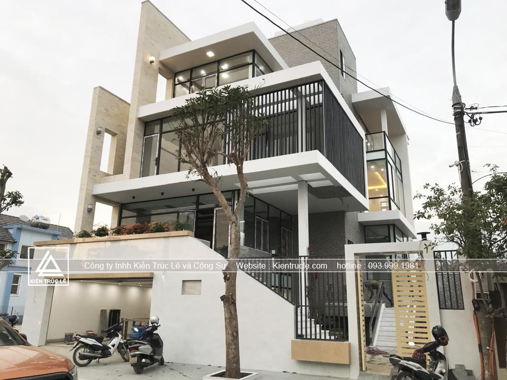 Biệt thự 4 tầng 150m2 hiện đại