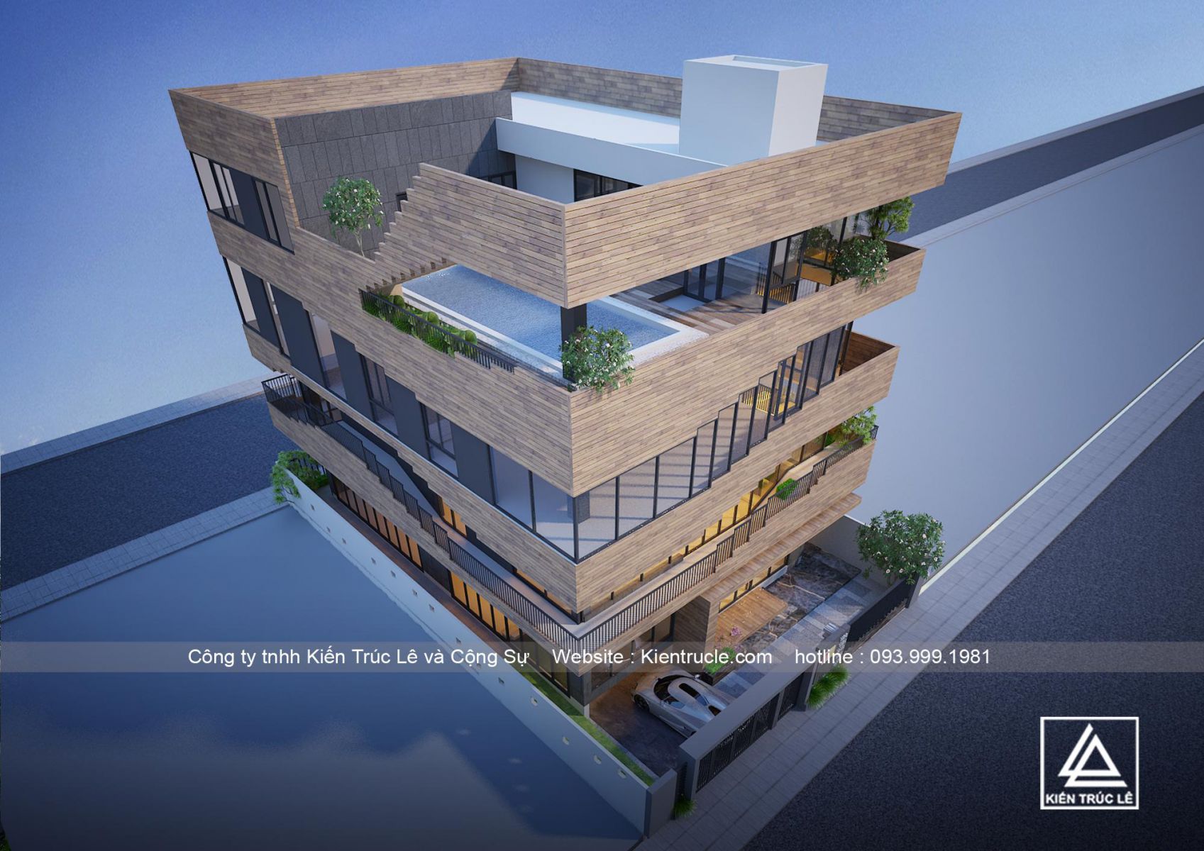 Biệt thự đẹp nhất 4 tầng