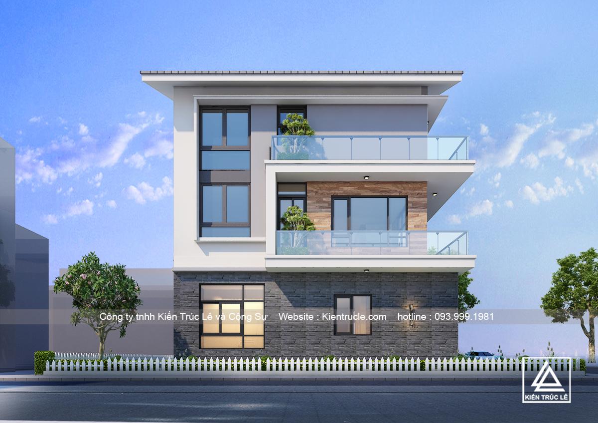 Các mẫu nhà 3 tầng mái thái đẹp