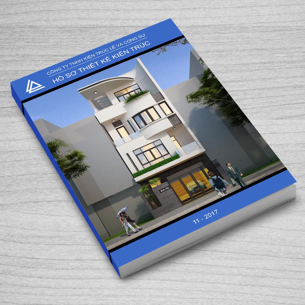 Hồ sơ bản vẽ thiết kế nhà lô phố 4 tầng 6x15m đẹp hiện đại