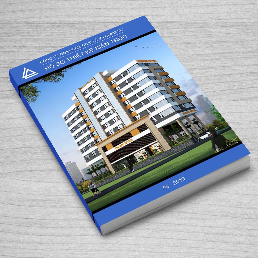 Hồ sơ thiết kế khách sạn 3 sao 10 tầng đẹp hiện đại