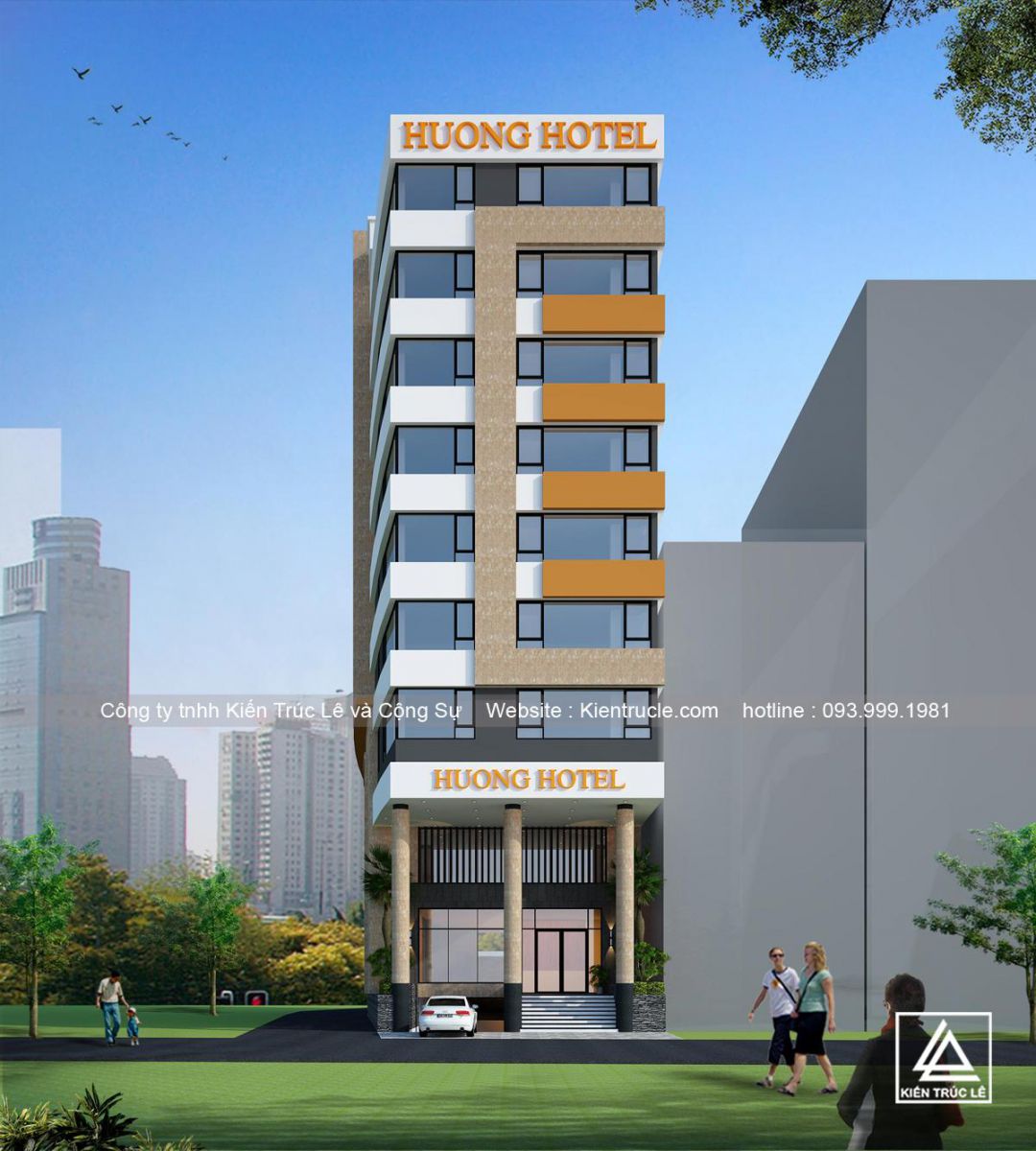 Khách sạn 3 sao 10 tầng đẹp