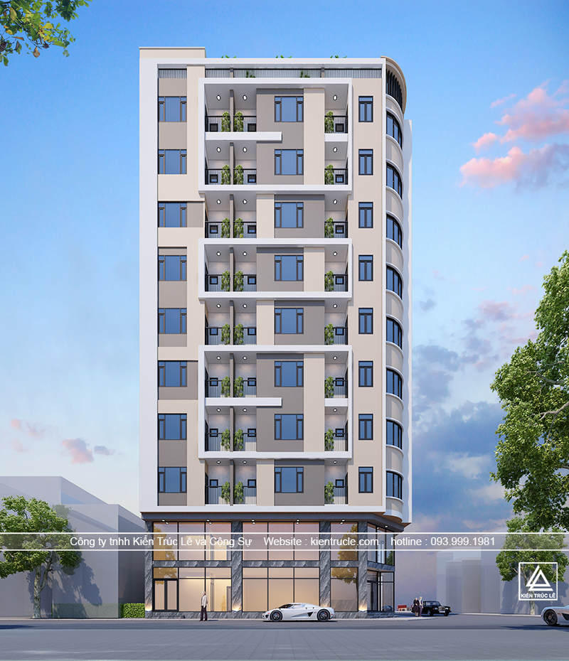 Bản vẽ mẫu chung cư mini cho thuê