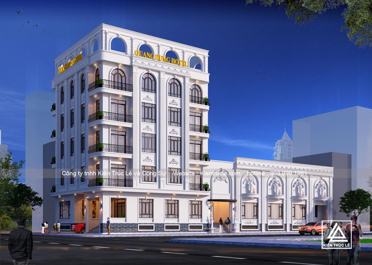 Mẫu khách sạn 3 sao đẹp