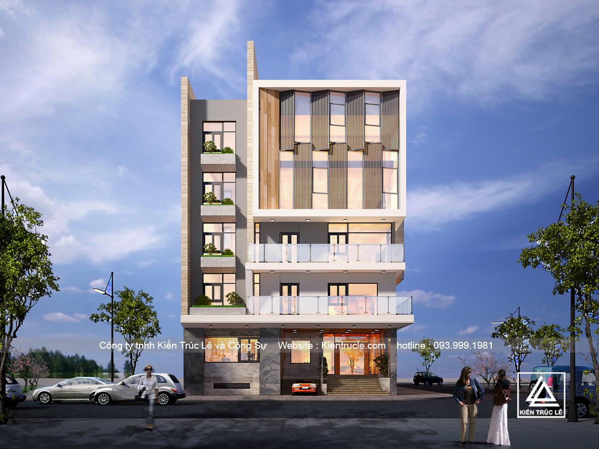 Mẫu khách sạn hiện đại đẹp