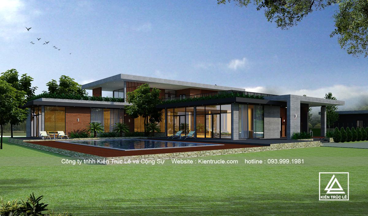 Mẫu nhà nghỉ dưỡng đẹp