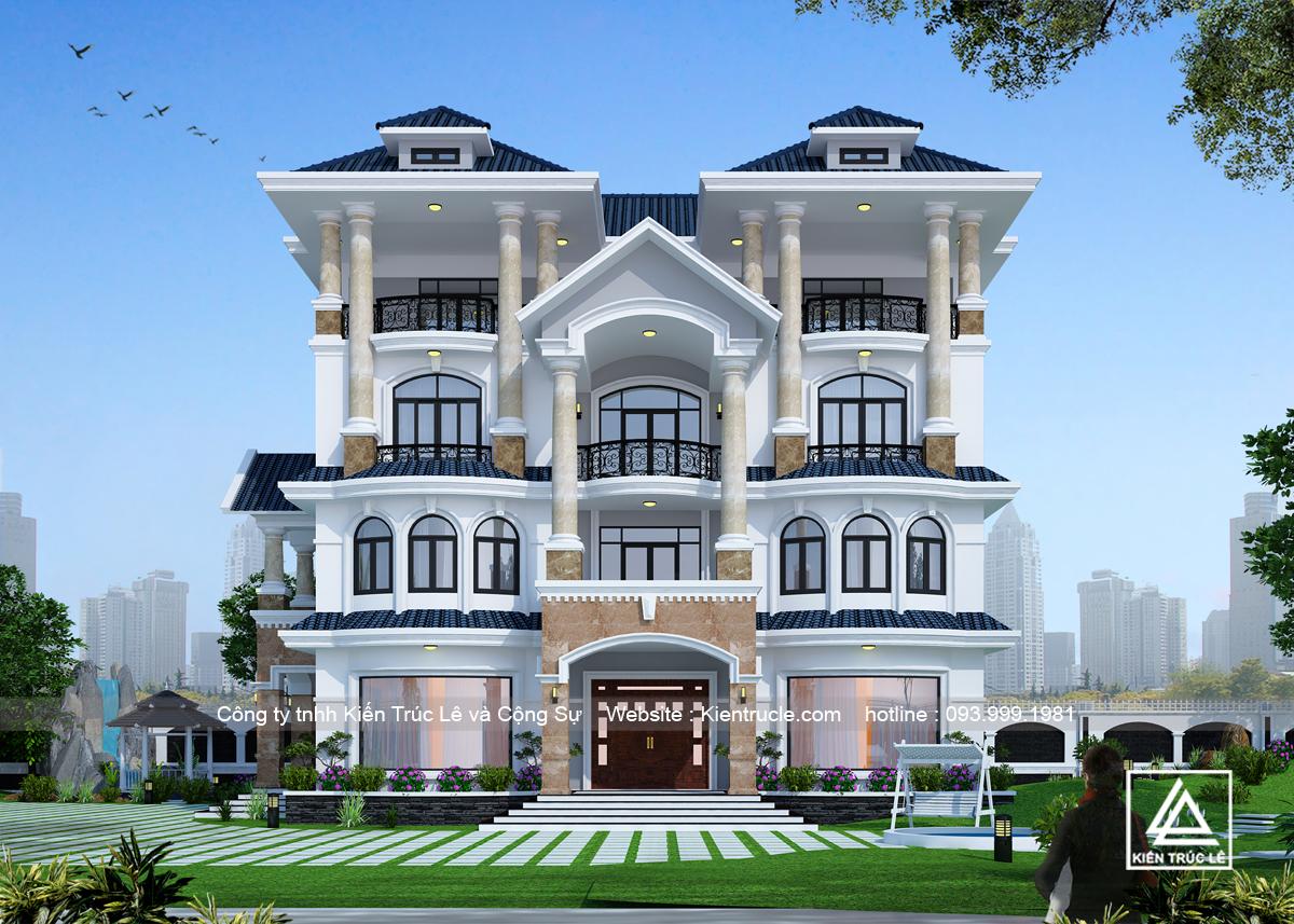 Mẫu nhà xây 10 tỷ