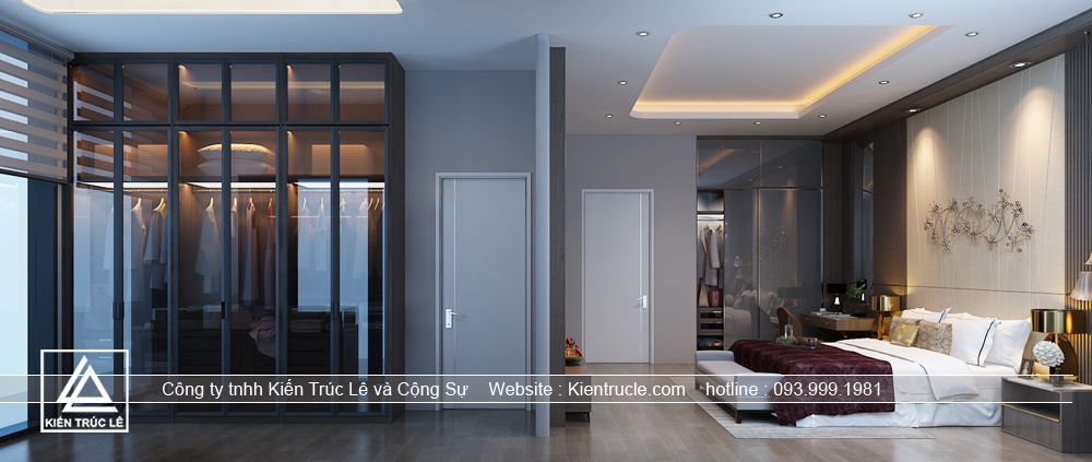 Mẫu phòng ngủ master đẹp