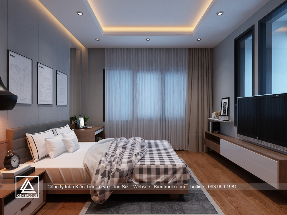 Mẫu phòng ngủ đẹp cho nữ giới