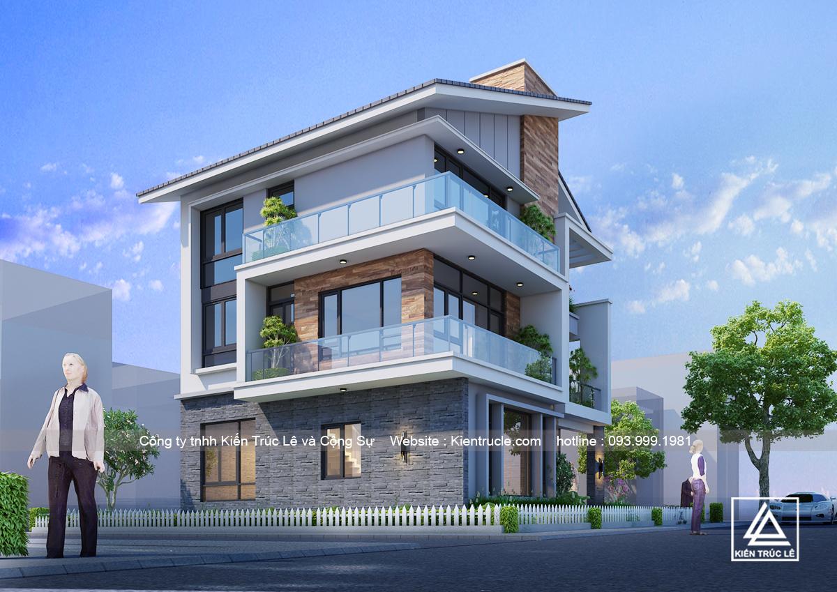 Thiết kế nhà đẹp 9x12m