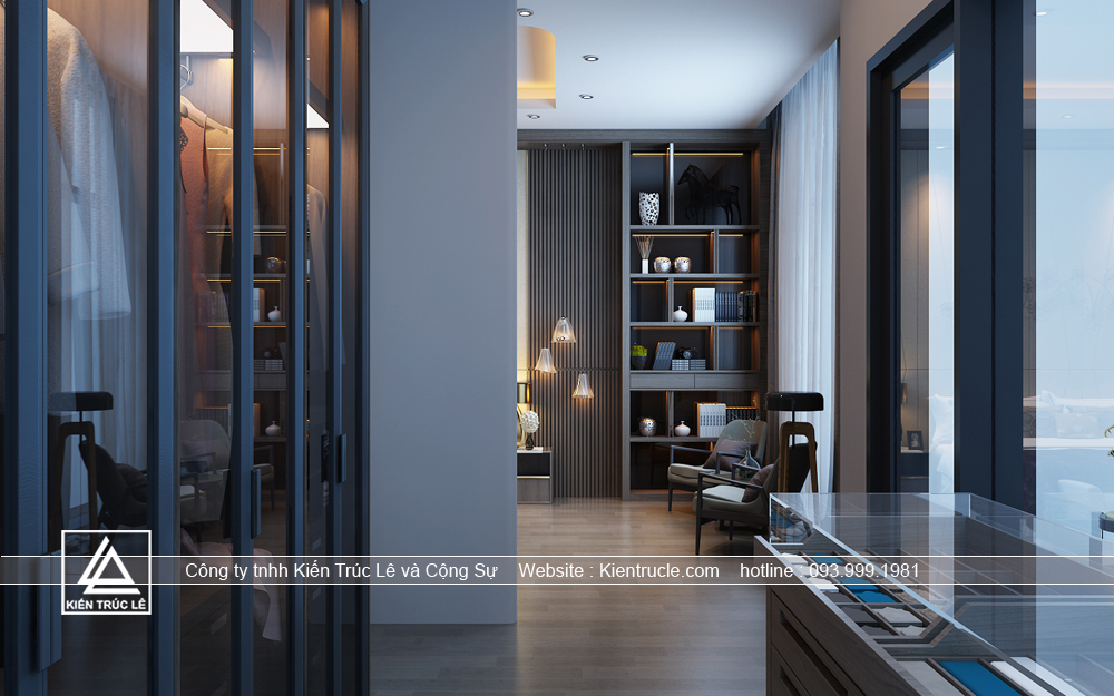 Thiết kế phòng ngủ master đẹp