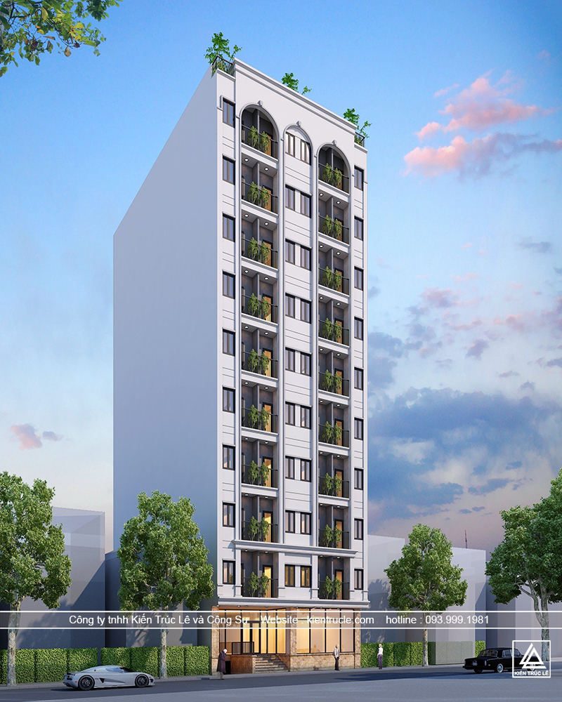 Mẫu chung cư mini cho thuê trọ