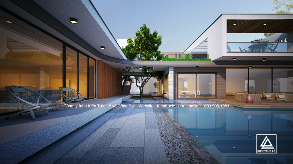 Thiết kế nhà biệt thự nghỉ dưỡng đẹp nhất